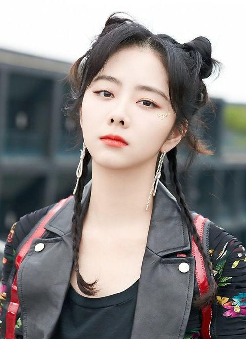 谭松韵发型图片,尽显青春活力